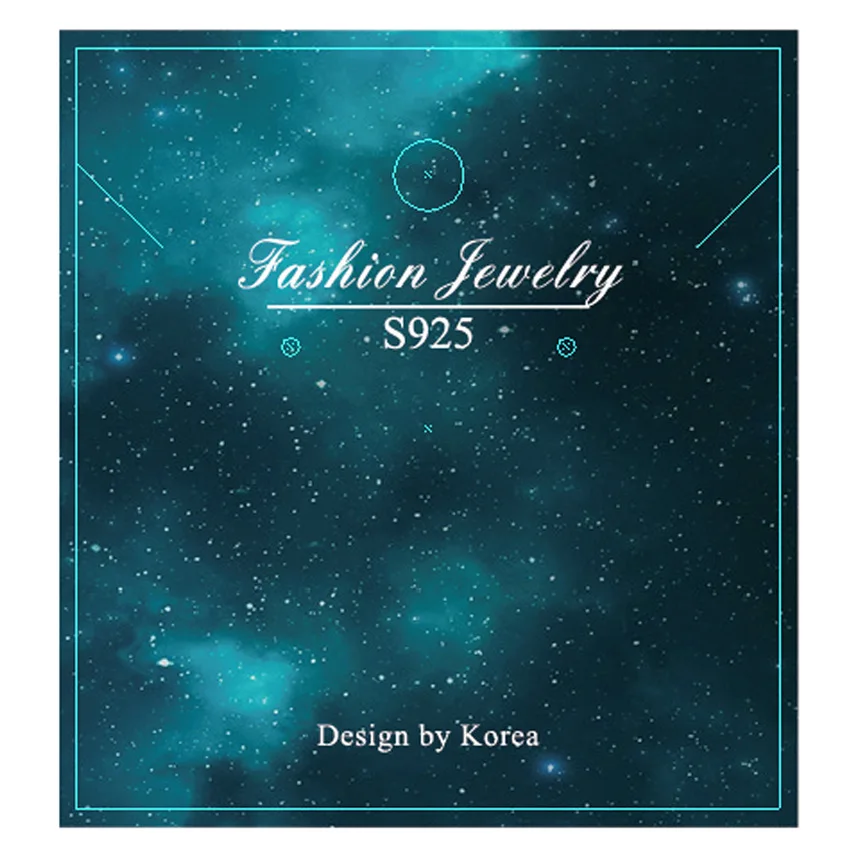 

100pcs Blank Jewelry Packaging Cards Starry Sky Paper Cardboard for Earring Necklace Jewelry Display Price Tags Wholesale