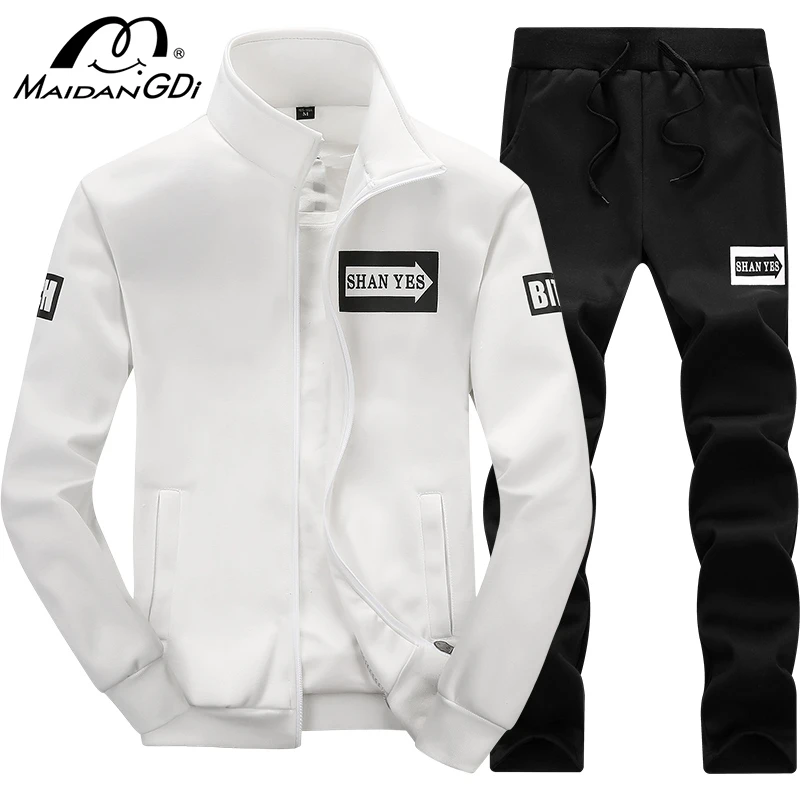 Мужской спортивный костюм MAIDANGDI кардиган куртка пальто повседневные брюки