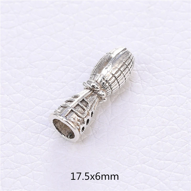 

30pcs Charms Metal Beads Caps For Bracelet Necklace DIY Jewelry Making Findings Handmade Accessories