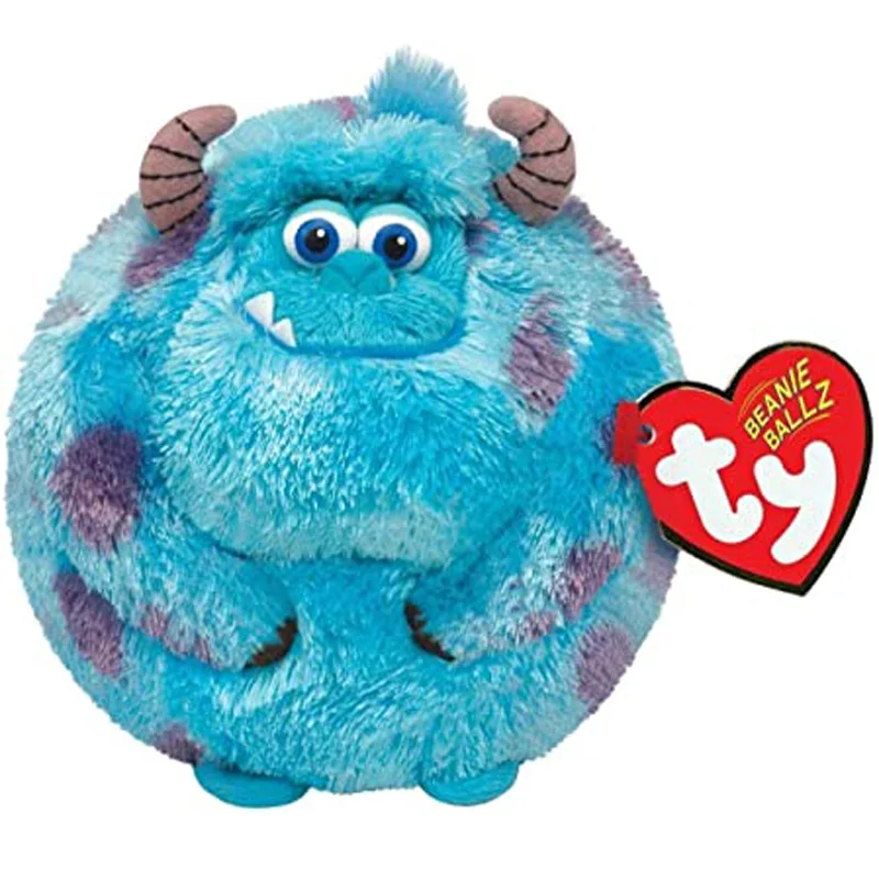 

Ty Beanie Ballz Sulley The Monsters Plush Animal Toys Stuffed