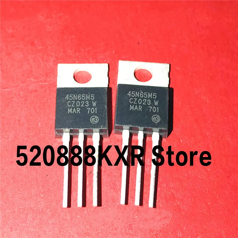 10 шт./45N65M5 STP45N65M5 TO-220 650V 35A | Инструменты