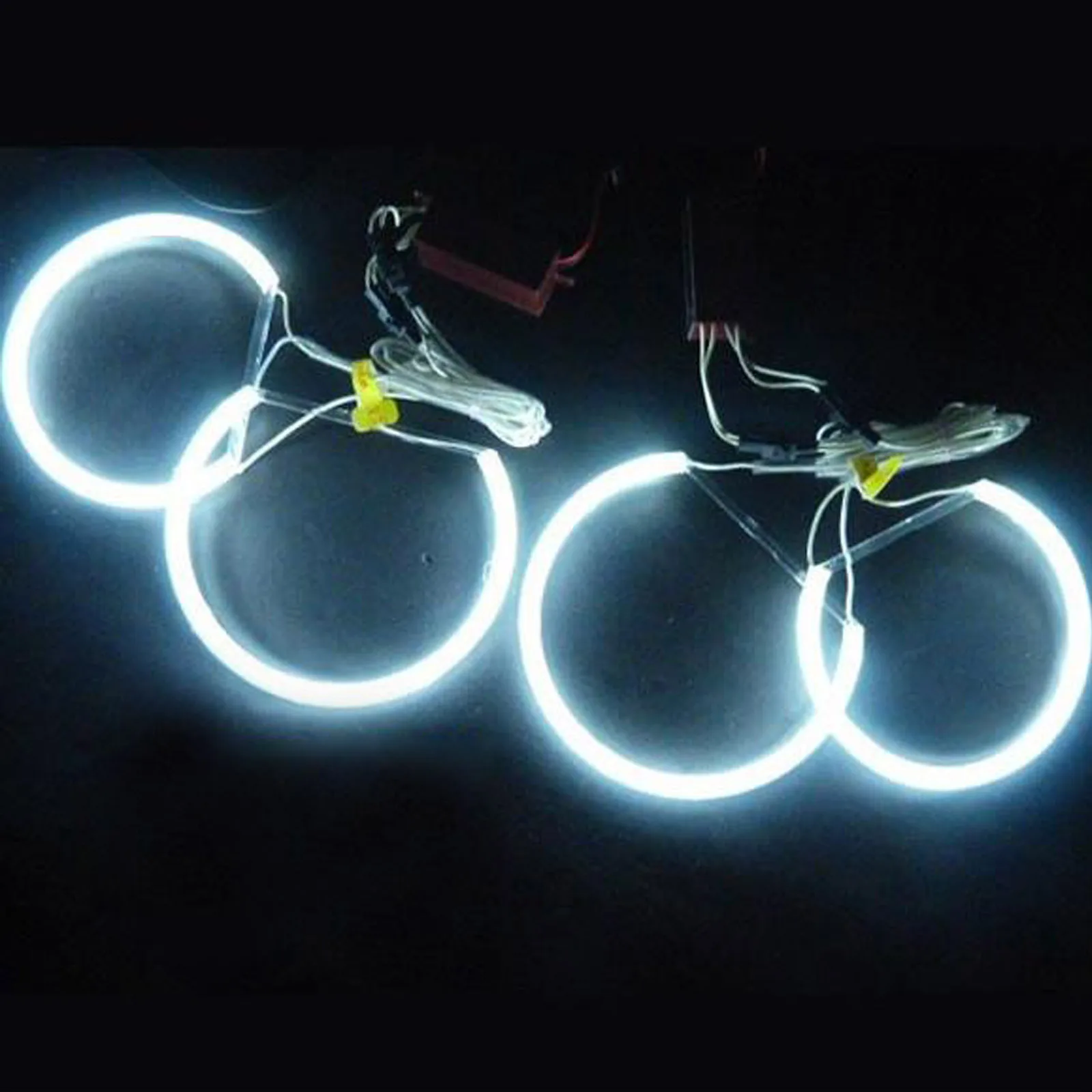 

CCFL Car Angel Eagle Eyes Light Be Made Of High Quality And Super Bright LED Chips 4*131mm Rings Powered By 12V Voltage