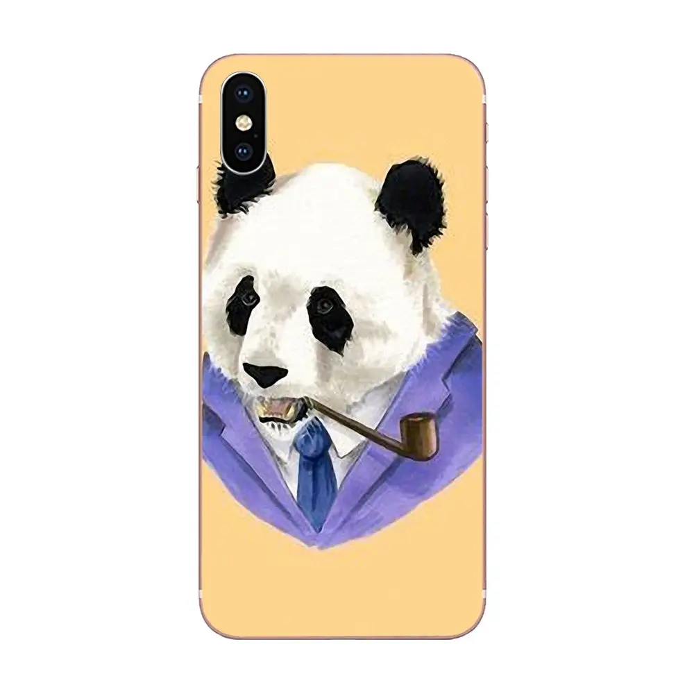 Уникальный панда для sony Xperia Z Z1 Z2 Z3 Z4 Z5 compact Mini M2 M4 M5 T3 E3 E5 XA XA1 XZ Премиум Мягкие ТПУ