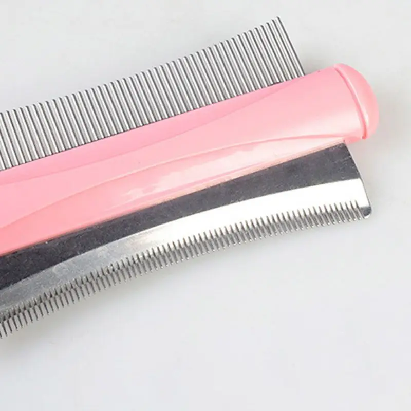 Двухсторонняя Расческа для домашних собак двусторонняя расческа удаления волос