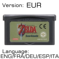32 бит видеоигры картридж Консоли Карты для nintendo GBA The Legend of Zeld серии майншап оракул возрастов сезонов - Цвет: Four Swords EUR