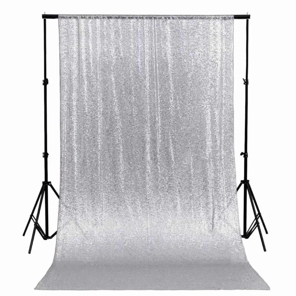 Silver Shinybauty розовый золотой цвет фотобудка фон Русалка занавес блесток s для жизни Room-M190810 - Цвет: Silver