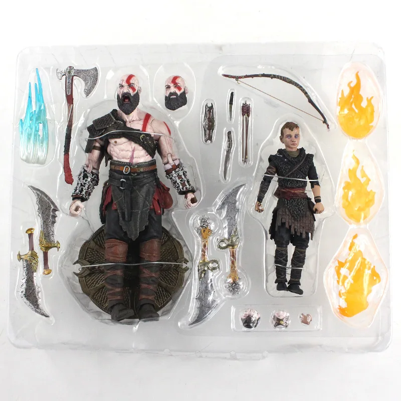 NECA God of War Kratos Atreus Ultimate экшн-фигурка Коллекционная модель игрушка подарок на день