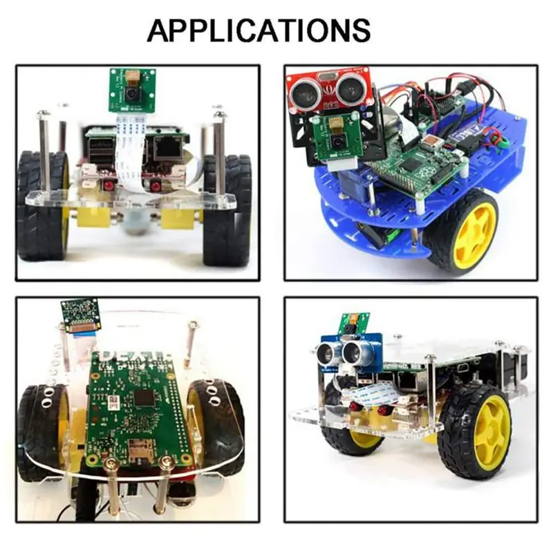 Модуль видеокамеры Raspberry Pi 5 МП 1080p мини веб-камера датчик OV5647 для Model A/B + RPi 2B 3B 4B |