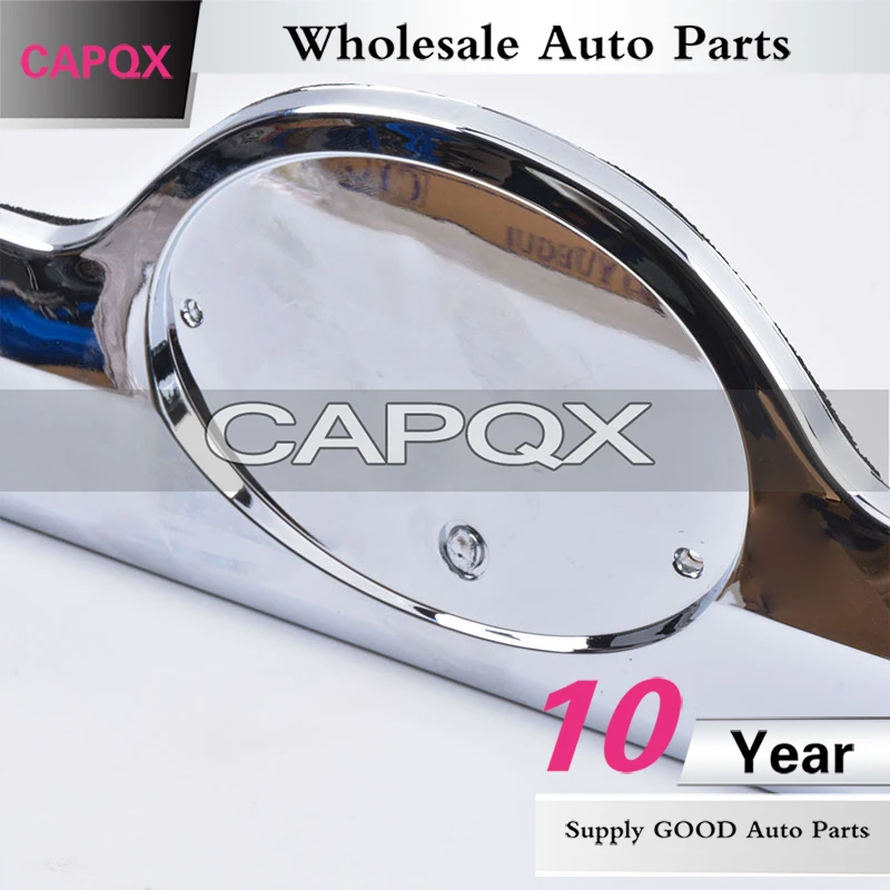 CAPQX для Corolla EX 2013 2014 2015 ABS Хромированная задняя дверная полоса палка отделочная