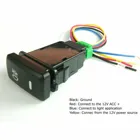 Автомобильный светильник ель света 12 В светодиодная противотуманная фара двойной выключатель ВКЛ.ВЫКЛ. Для Toyota Tacoma 4runner Prado Land Cruiser Highlander