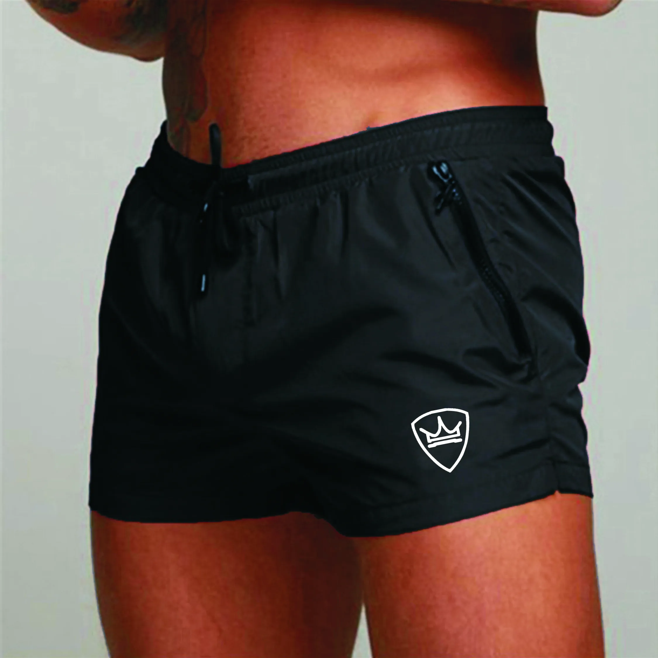 Новинка 2020 мужские купальные шорты короткие быстросохнущие спортивные пляжные