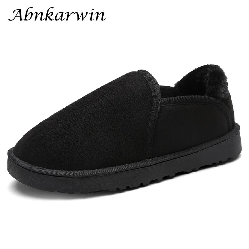 Зимняя обувь для мужчин; Мужская обувь; chaussure homme Hiver Chaussures Scarpe Uomo Invernali Winterschuhe Herren; мех