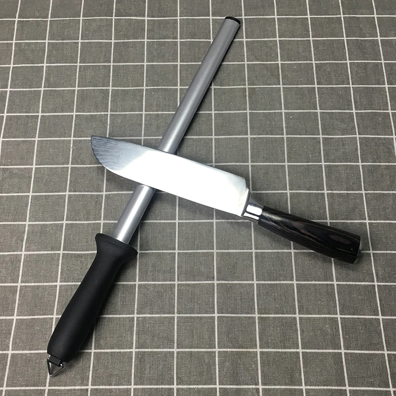 Гальванизированная Алмазная заточка домашняя точилка для лезвий 12 дюймов ножей