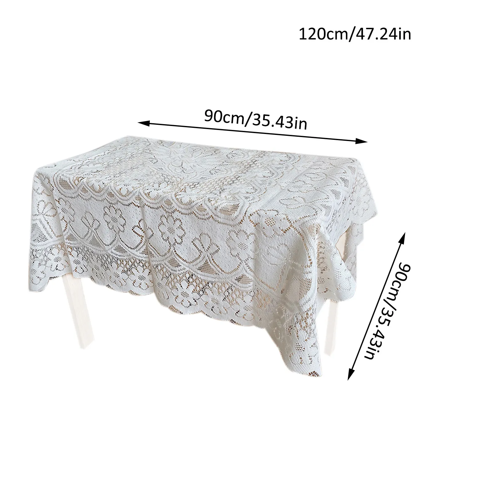

Simple lace tablecloth light beige cafe restaurant literary background cloth decorative cloth ins style tablecloth