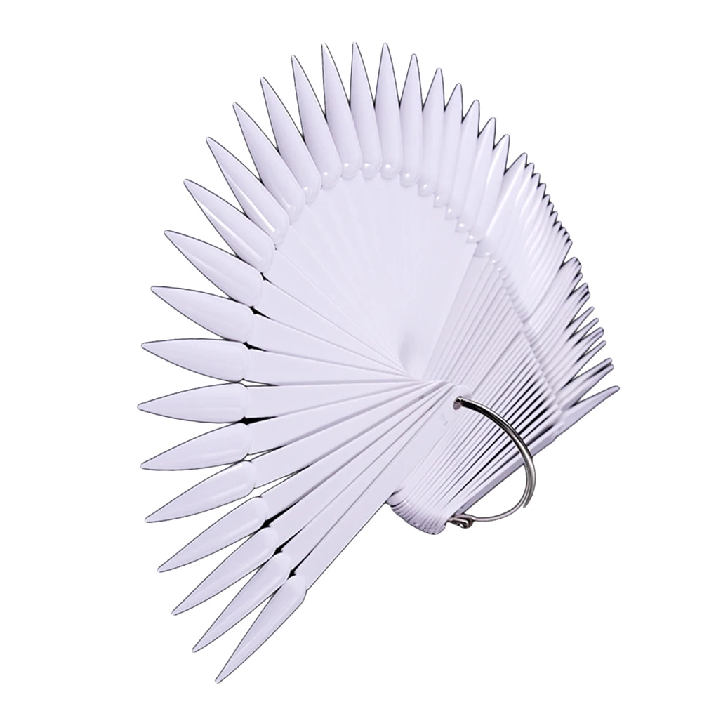 1 Набор 50 шт. накладные ногти веер природа для украшения ногтей круглые полное