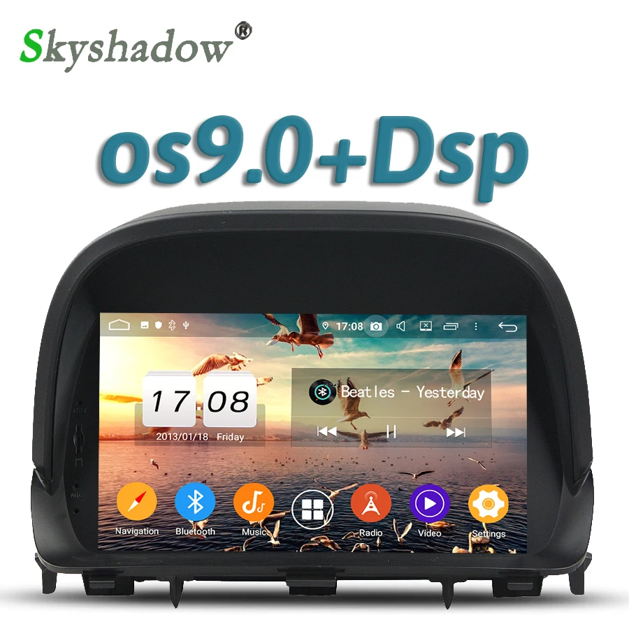 Автомобильный DVD плеер 720P DSP IPS Android 10 8Core 4 Гб + 32 GPS RDS радио Wifi Bluetooth 5 0 для Buick Encore Opel
