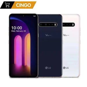 original unlocked lg v60 thinq v600am v600tm v600vm 6 8 inch snapdragon 865 nfc 5g phone 8gb ram 128gb rom android free global shipping