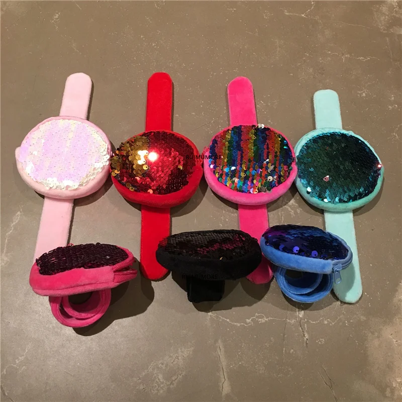 Мини 8 см яркие разноцветные милый мини-кошелек из плюша кошелек с крючком для