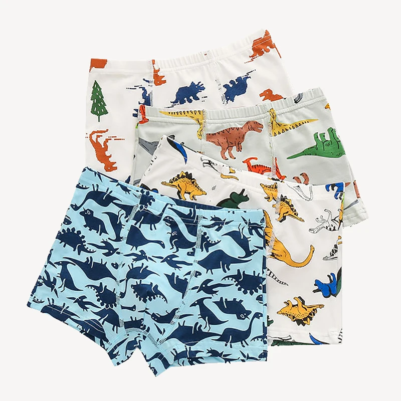 1 Pcs -5PcsBaby Boys Panties Cotton Dinosaur Cars Underwear Boxers Underpants for Kid Children's ClothingKidsUnderwear |