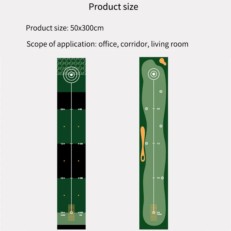 en Ucuz Golf Uygulama Mat Golf Pratik Yardım Ekipmanları Golf Mini Isabet Eğitmen Mat Anti-kayma Kapalı Ofis Golf Minderi Ekipmanları