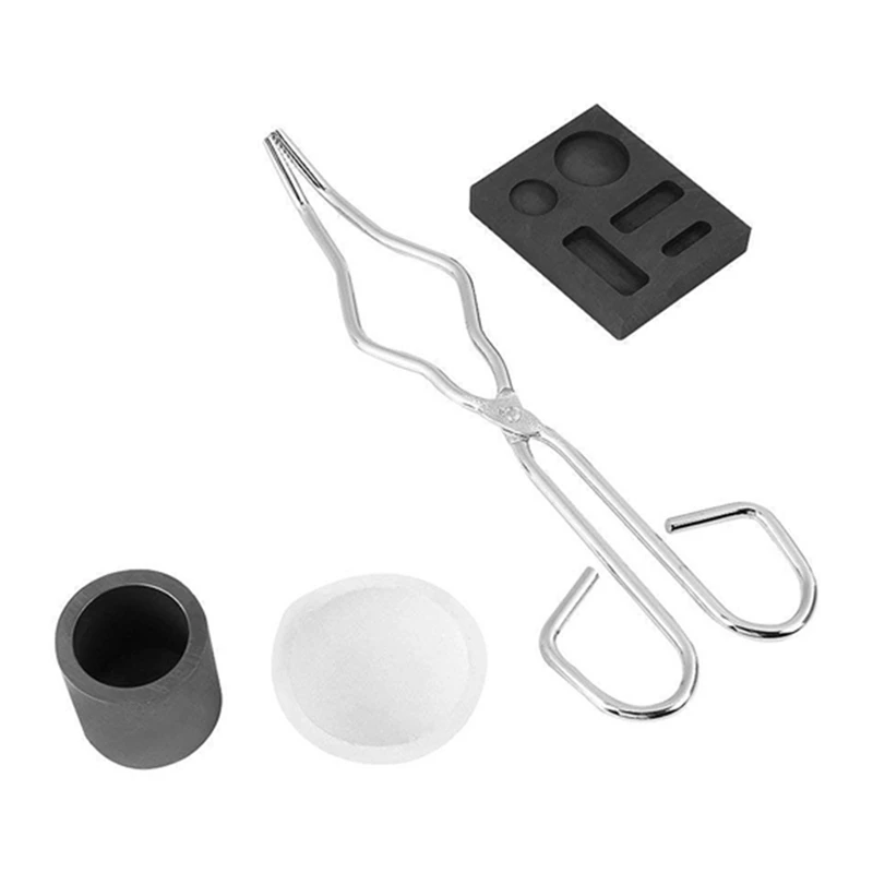 

Набор графитовых тигелей 4 шт., набор пресс-форм для слиток, набор для плавки графитофонарь высокой чистоты для цветного металла, золота