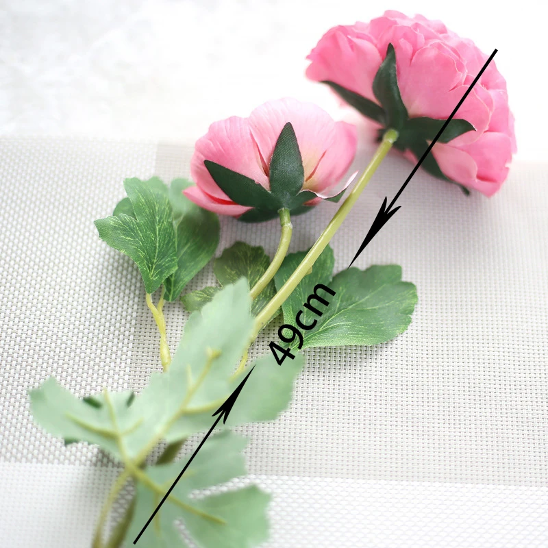 

20pcs/lot Artificial Silk Fake Flowers Lulian Tea Rose Rose Camellia Lotus Family Wedding Party decortions supplies