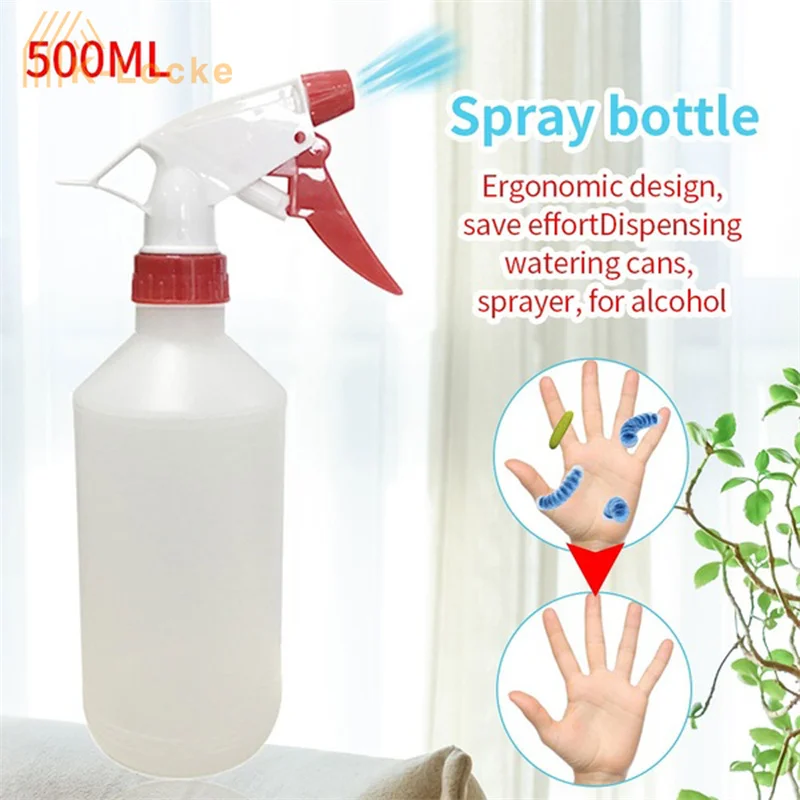 

High capacity 500ml Spray Bottles Refillable Liquid Bottle Hand Pressure Sprayers Home Garden watering Disinfection Spray Bottle