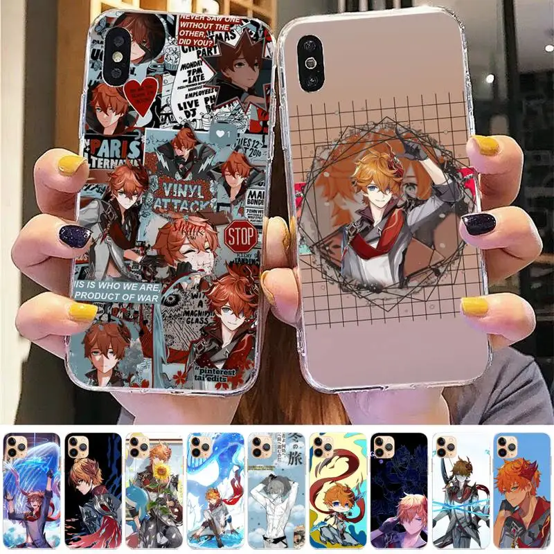 

Genshin Impact Tartaglia Phone Case for iphone 13 11 12 pro XS MAX 8 7 6 6S Plus X 5S SE 2020 XR case