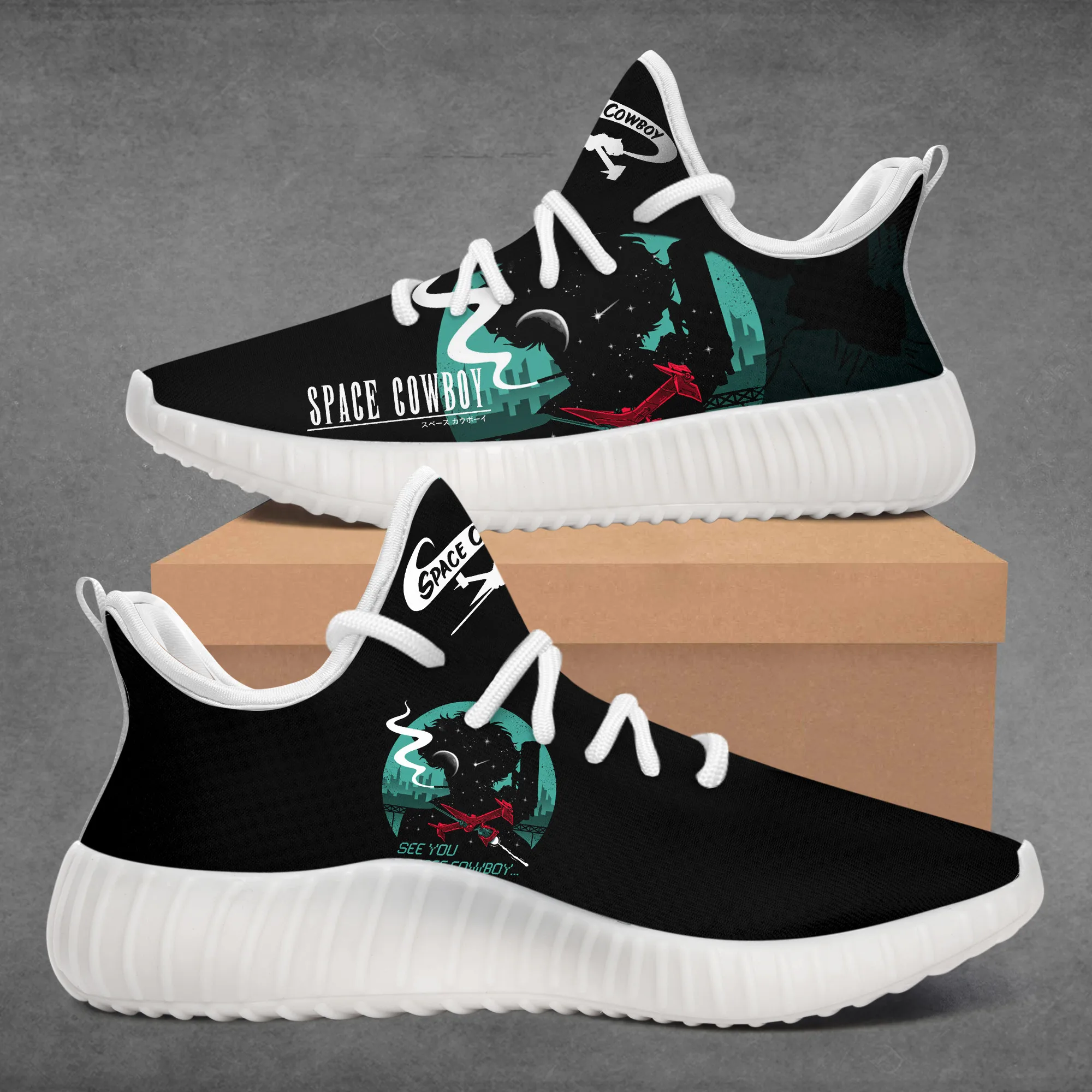

Custom Great SPACECOWBOY Quality Sneakers Shoes