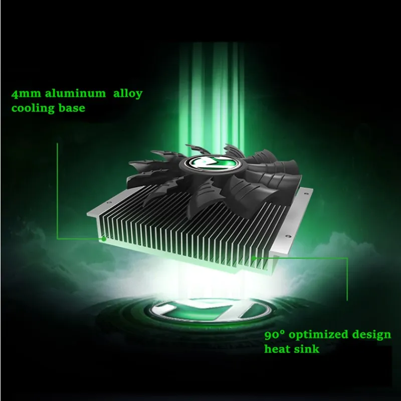 Видеокарта Maxsun GeForce GTX1650 1050Ti 4 Гб 128 бит видеокарта Nvidia GDDR5 GPU для ПК DP DVI|Видеокарты| |