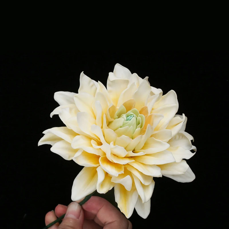 Dahlia& Leaf плесень Силиконовая форма помадка торт украшения форма в виде гитары для мастики сахарный шоколадный формы для выпечки Fimo