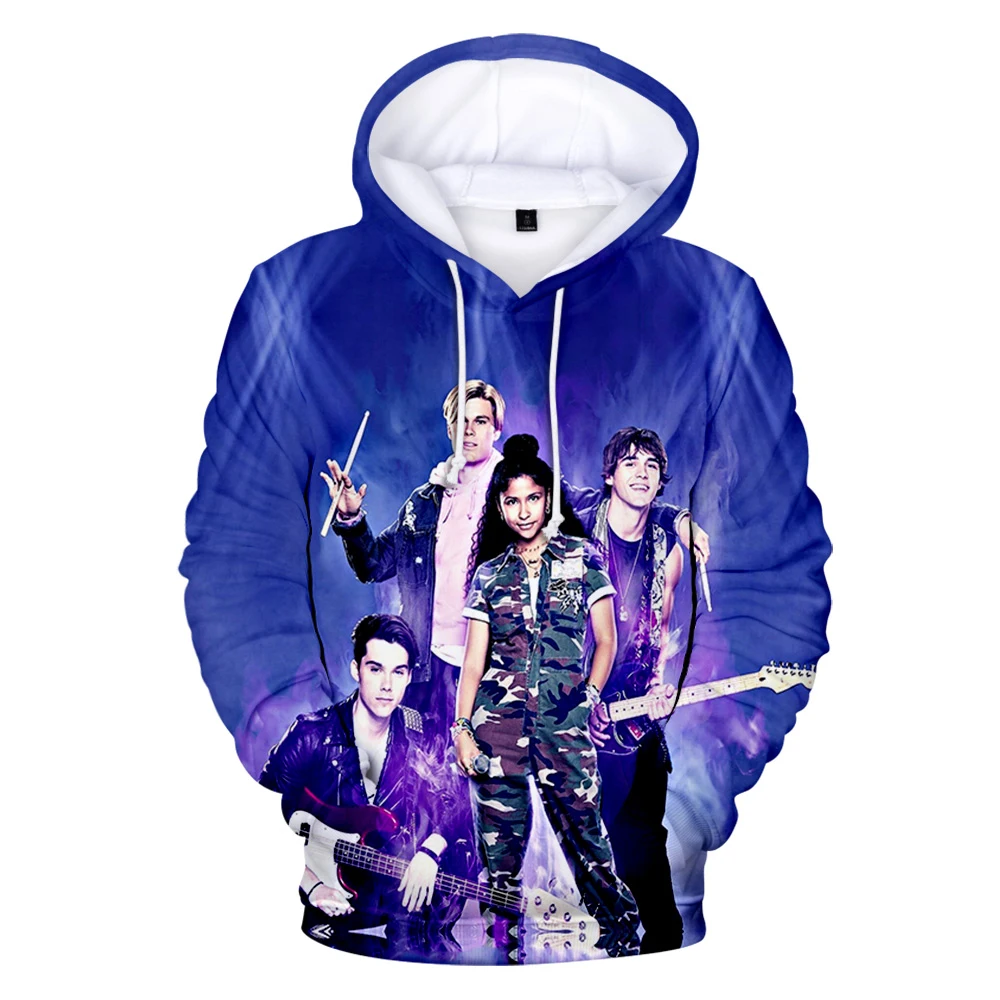

2021 Julie and the Phantoms Hoodie 3D Tracksuit Women Men's Hoodie Sweatshirt Unisex Streetwear Sunset Curve Plus Size Clothes