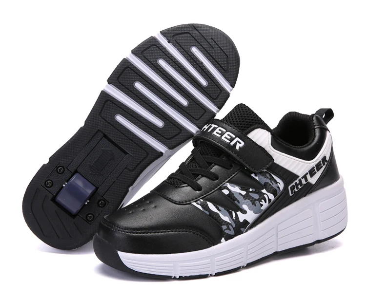 

EUR 31-42 Children Junior Roller Skate Shoes Kids Sneakers With One/Two 2020 Boys Girls Wheels Shoes Adult Casual boys Shoes