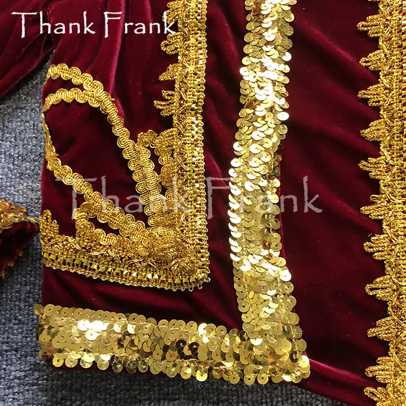 New Custom Made Man Ballet Jacket Tops Male Prince Dance Costumes Professional Coat For Boys Tunic Costume C574 | Тематическая