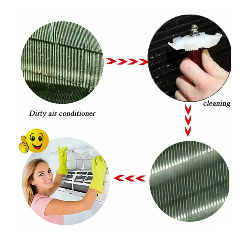 Новое поступление 2 Цвета кондиционер ребра радиатора ремонт гребень