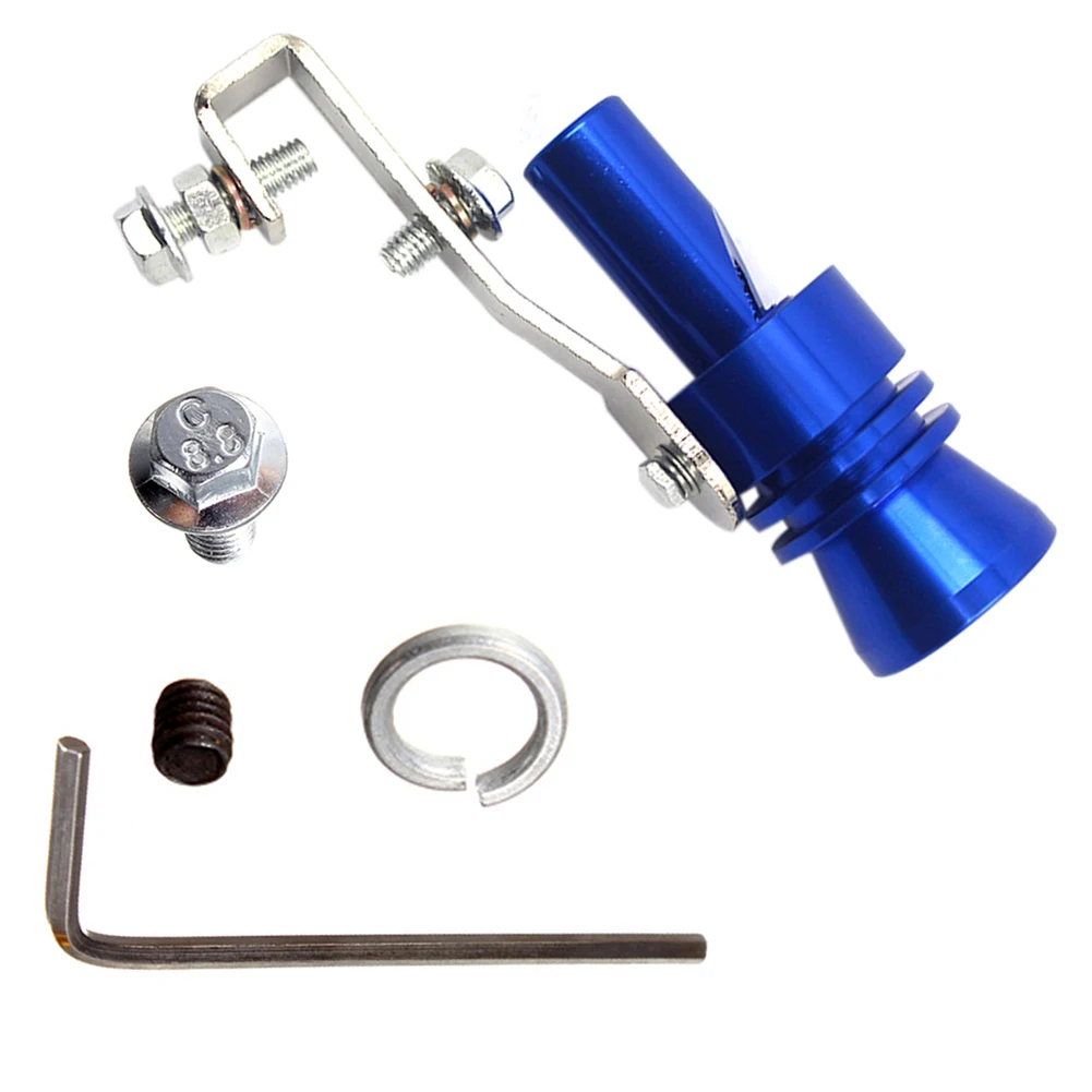 Универсальный автомобиль BOV турбо звук симулятор свистка трубы глушитель размер