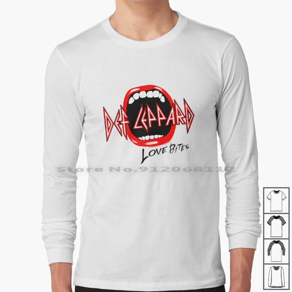 

Love Bites Long Sleeve T Shirt Defs Def Aira Music Band