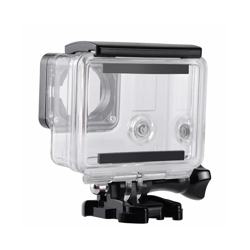 Hero 4 3+ Underwater Waterproof Housings Protection Box Case+Red Filter Dive Lens Cover Kits For GoPro 3+Hero Accessories | Электроника