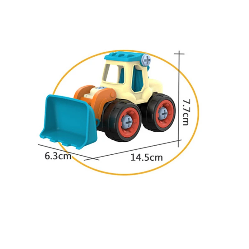 

Kids Screw Boys Creative Tool Education Toys Car Model Nut Disassembly Loading Unloading Engineering Truck Excavator Bulldozer