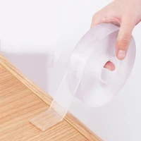 1235m nano tape reusable double sided tape waterproof transparent tracsless stickers cleanable home bathroom kitchen