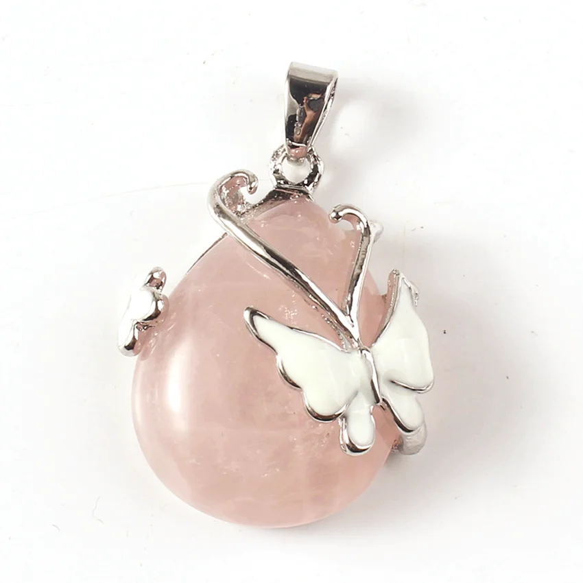 Модные бусины элегантный стиль искусственная кожа с подвеской бабочкой для Дня