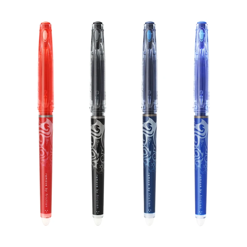 Pilot BL FRP5 Frixion Extra Fine Needle Point стираемые 12 ручек 0 5 мм красный/черный/синий/черный цвет|