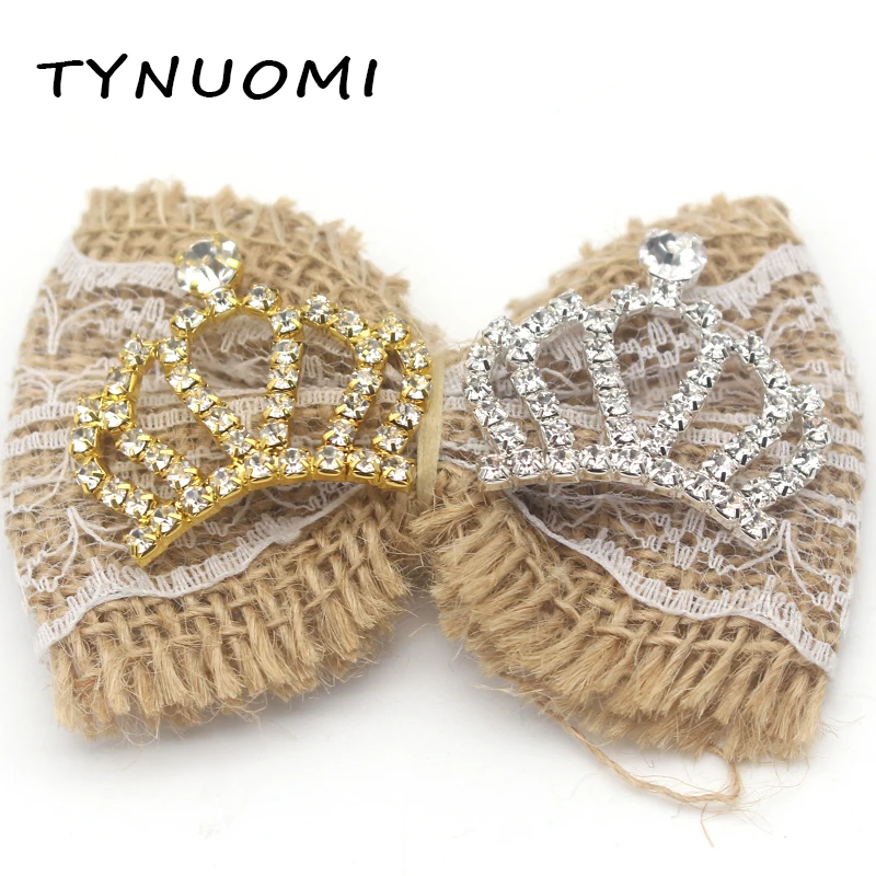 Стразы кнопки 10 шт. 30*40 мм рукоделие в виде короны ручная вышивка кнопка сделай