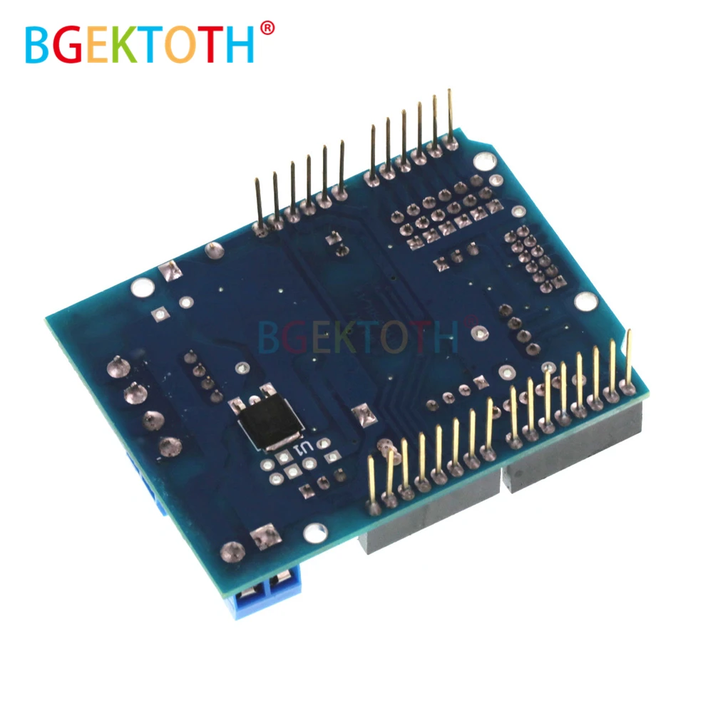 Щит двигателя L298P L298 драйвер постоянного тока R3 модуль спиральной платы 2 А