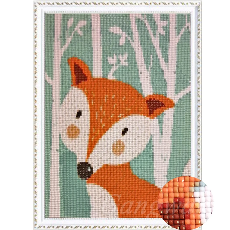 Чихуахуа собака Diy Алмазная Картина Вышивка крестом животное полный квадратный