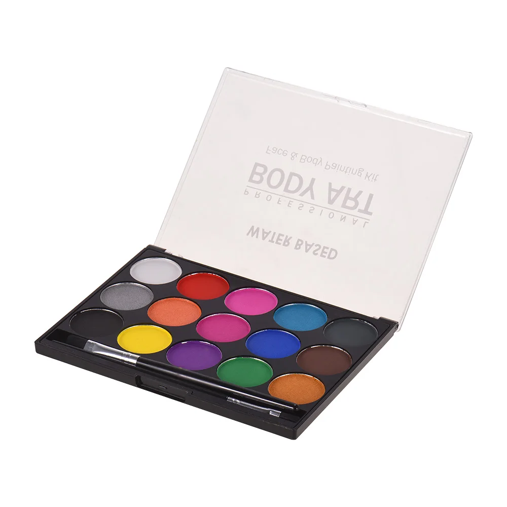 Комплект краски для лица профессиональная краска на водной основе и тела яркая