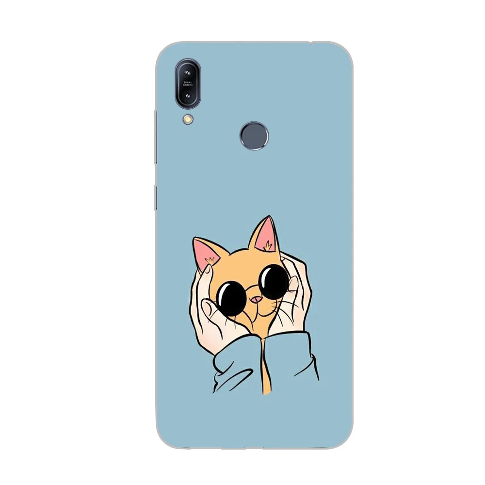 WM05411 Чехол с корги ciciber Cat Dog для ASUS Zenfone Max Pro M1 ZB601KL ZB602KL Для ZenFone Max Pro M2 ZB631KL ZB633KL чехол для телефона из ТПУ - Цвет: WM05411
