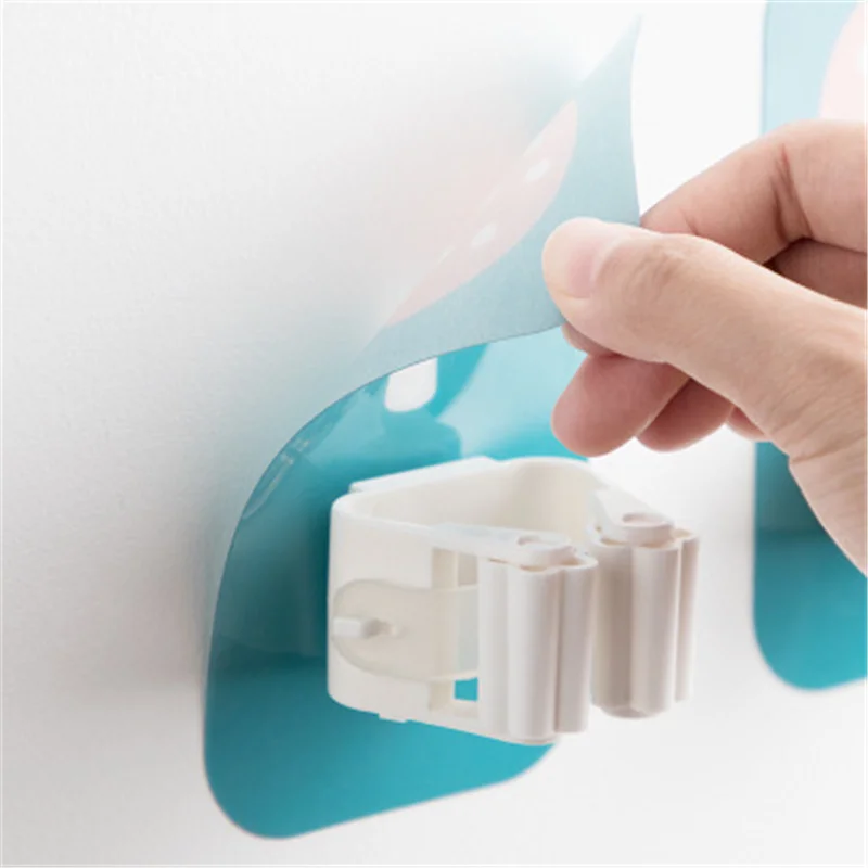 Зажим для швабры Cute Life с мультяшным рисунком клейкий зажим крючок хранения