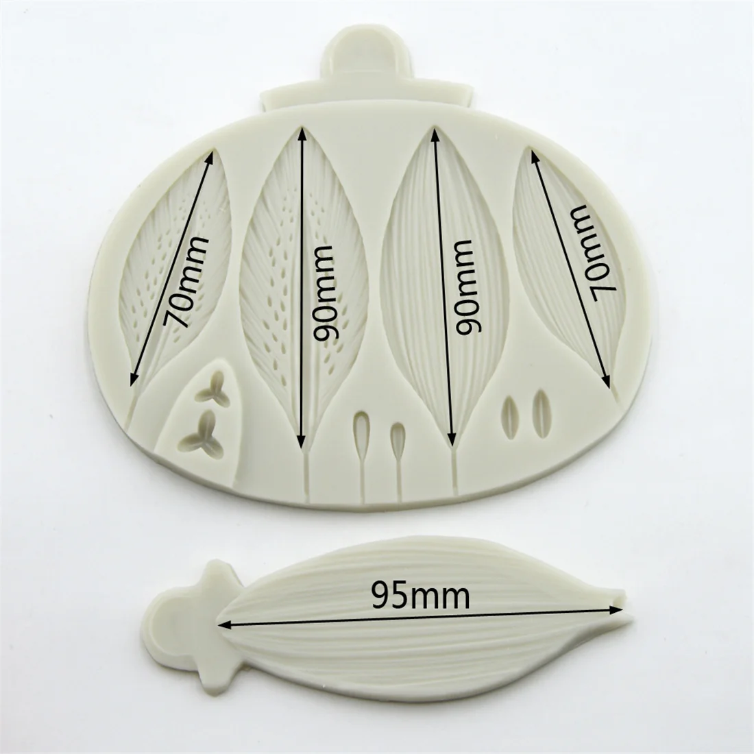 Luyou 1pc с кружевом кроше Кружевные силиконовые формы для пирожных Fondant (сахарная)