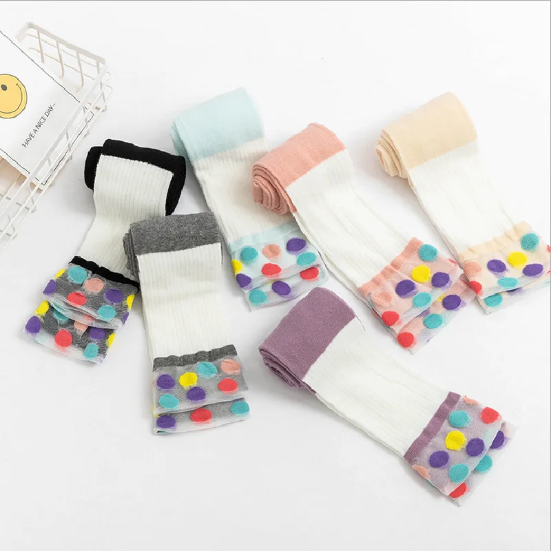 

Детские леггинсы на весну и осень, новые хлопковые колготки для девочек в возрасте от 1 до 9 лет